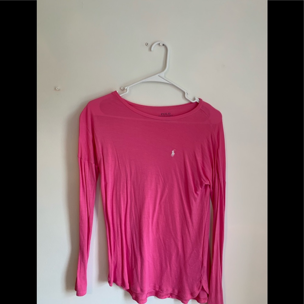 Polo Pink long sleeve